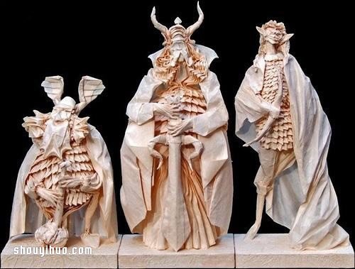 埃里克·喬塞爾Eric Joisel折紙作品欣賞 -  rpnrmr.com