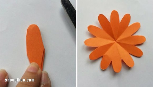 紙花的做法圖解 簡(jiǎn)單手工紙花制作方法步驟 -  rpnrmr.com