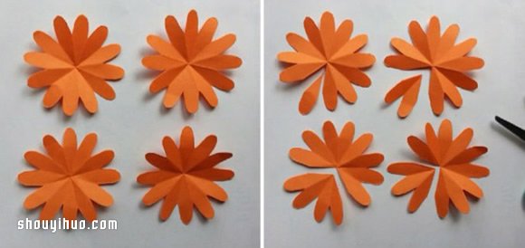 紙花的做法圖解 簡(jiǎn)單手工紙花制作方法步驟 -  rpnrmr.com