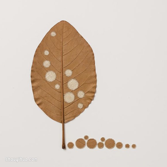 Susanna Bauer縫紉作品 在枯葉上穿針引線 -  rpnrmr.com