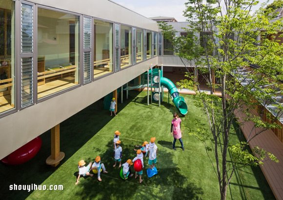 有草皮廣場(chǎng)的幼兒園 讓孩子們盡情跑跳蹦！ -  rpnrmr.com