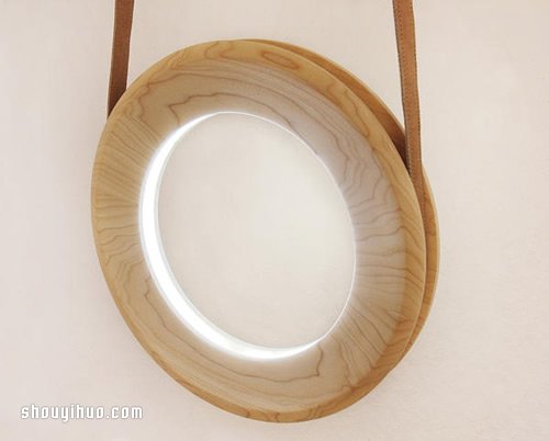 像扯鈴般輕柔滾動 動態(tài)燈具設(shè)計Halo Lamp -  rpnrmr.com