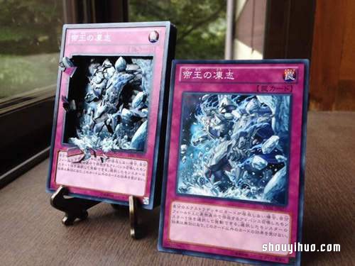 Shadow box 概念立體游戲王卡紙雕藝術(shù) -  rpnrmr.com