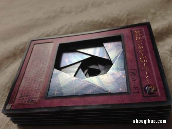 Shadow box 概念立體游戲王卡紙雕藝術(shù) -  rpnrmr.com