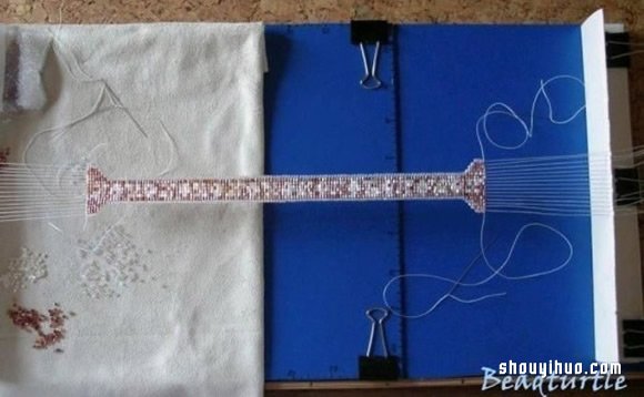 民族風裝飾肩帶串珠手工DIY制作圖解教程 -  rpnrmr.com