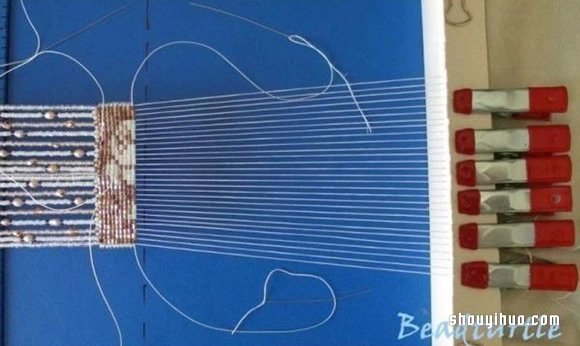 民族風裝飾肩帶串珠手工DIY制作圖解教程 -  rpnrmr.com