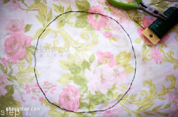 新娘鮮花花環(huán)DIY手工制作方法圖解教程 -  rpnrmr.com