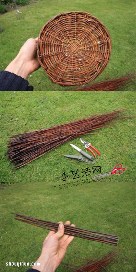 藤編籃子的方法 純手工編織籃子的步驟圖解 -  rpnrmr.com