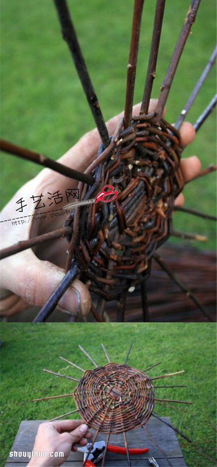 藤編籃子的方法 純手工編織籃子的步驟圖解 -  rpnrmr.com