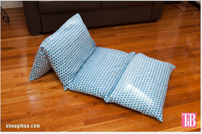 長(zhǎng)形布藝懶人沙發(fā)DIY 可平躺也以可依靠 -  rpnrmr.com