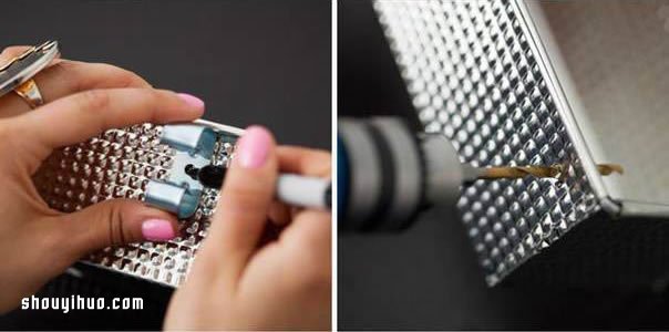鐵罐鐵盒廢物利用DIY桌邊花盆/筆筒/收納架 -  rpnrmr.com