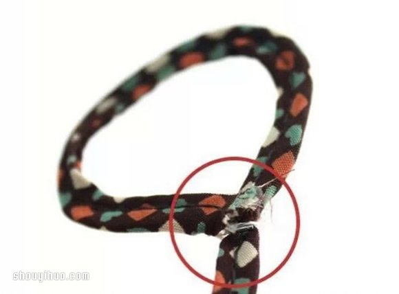 布藝蝴蝶結(jié)發(fā)卡的制作方法圖解 -  rpnrmr.com