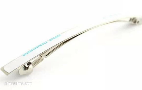 布藝蝴蝶結(jié)發(fā)卡的制作方法圖解 -  rpnrmr.com