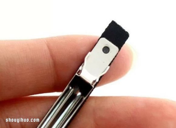 布藝蝴蝶結(jié)發(fā)卡的制作方法圖解 -  rpnrmr.com