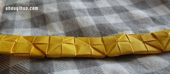 折紙手鐲手環(huán)的折法 手工手鐲手環(huán)折紙圖解 -  rpnrmr.com