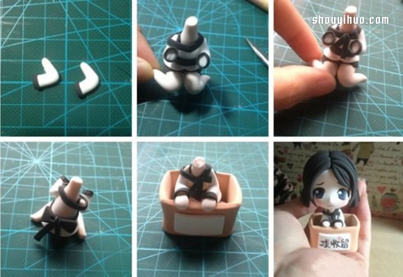 可愛女生《劍靈》秦夕顏粘土人偶DIY制作 -  rpnrmr.com