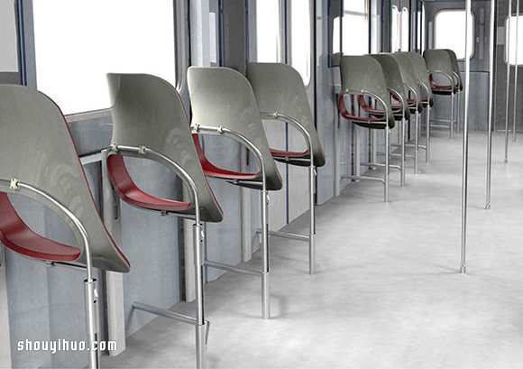 Opla seat半站式座椅 讓公交車空間變大 -  rpnrmr.com