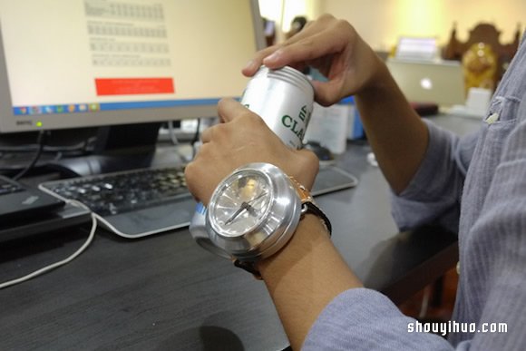 易拉罐回收利用DIY手表 還上市出售咯！ -  rpnrmr.com