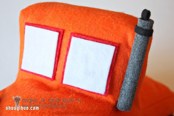可愛不織布玩具卡車貨車布藝手工制作方法 -  rpnrmr.com