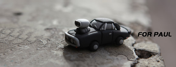 紀(jì)念Paul：軟陶粘土DIY制作硬線條汽車(chē) -  rpnrmr.com
