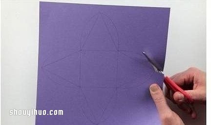 三角形包裝盒DIY制作步驟帶展開(kāi)圖 -  rpnrmr.com