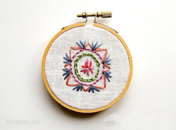 可愛風(fēng)手工繡棚刺繡圖案作品欣賞 -  rpnrmr.com