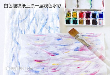 漂亮的皺紋紙手工花包裝盒裝飾DIY制作圖解 -  rpnrmr.com
