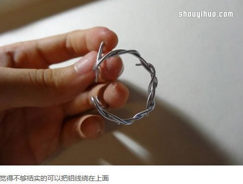 鹿角造型鋁線指環(huán)的制作方法圖解教程 -  rpnrmr.com