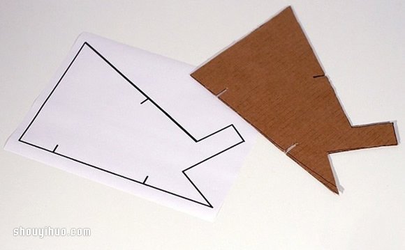 硬紙板制作筆記本散熱架的方法圖解教程 -  rpnrmr.com