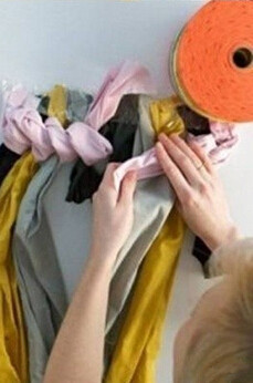 舊衣服/布條利用 手工編織漂亮地毯的步驟 -  rpnrmr.com