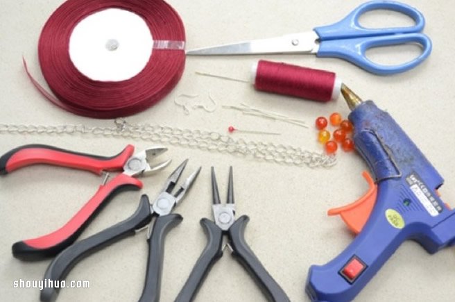 串珠耳環(huán)DIY手工制作 就像戴著豐收的果實 -  rpnrmr.com