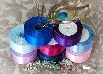絲帶手捧花DIY教程 絲帶手捧花制作圖解 -  rpnrmr.com