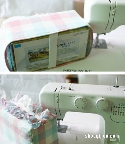小清新又惡趣味布藝紙巾套的DIY制作教程 -  rpnrmr.com