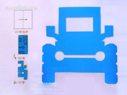 適合3-5歲幼兒的簡易剪紙教程圖解 -  rpnrmr.com