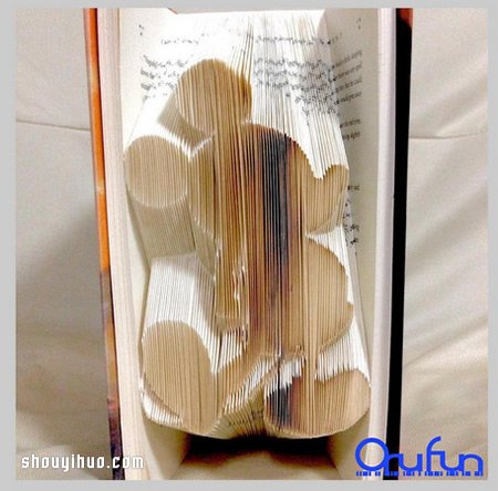 舊書內(nèi)頁折紙，讓人一打開便被其中創(chuàng)意驚艷 -  rpnrmr.com