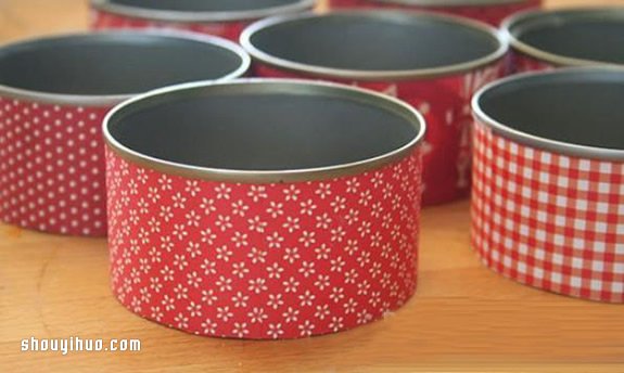 鐵罐子廢物利用 DIY制作漂亮的壁掛式燭臺(tái) -  rpnrmr.com
