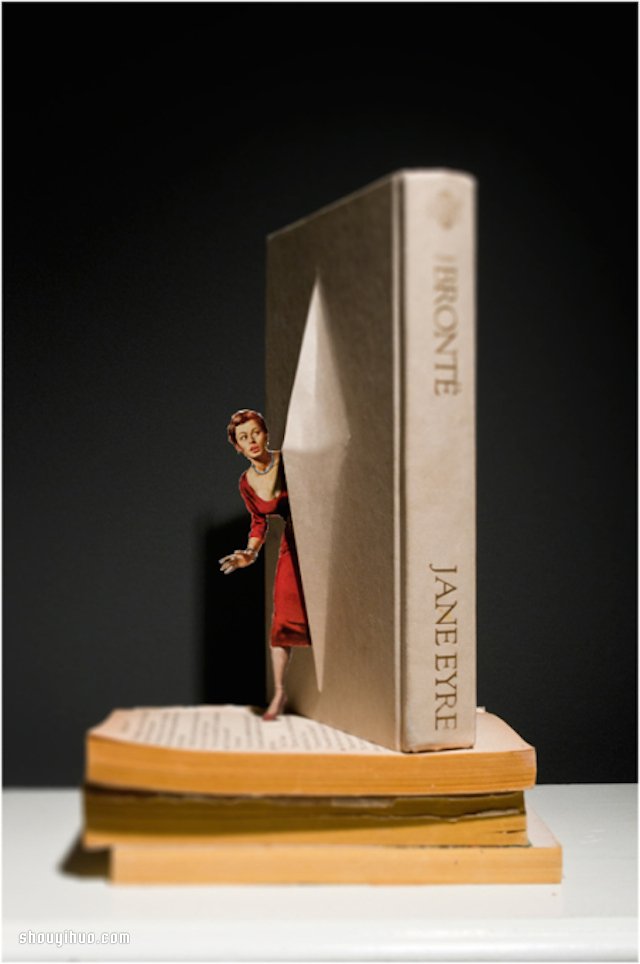 我的書…活過來了！有趣的3D剪紙書本藝術(shù) -  rpnrmr.com