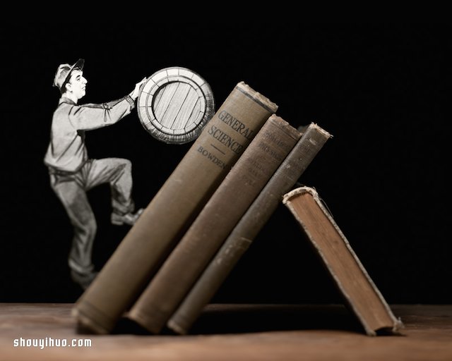 我的書…活過來了！有趣的3D剪紙書本藝術(shù) -  rpnrmr.com