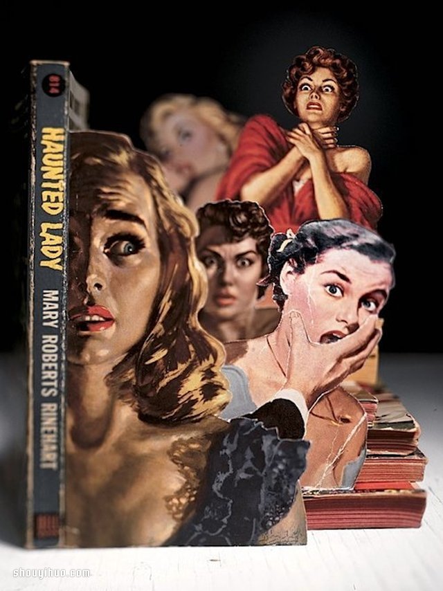 我的書…活過來了！有趣的3D剪紙書本藝術(shù) -  rpnrmr.com