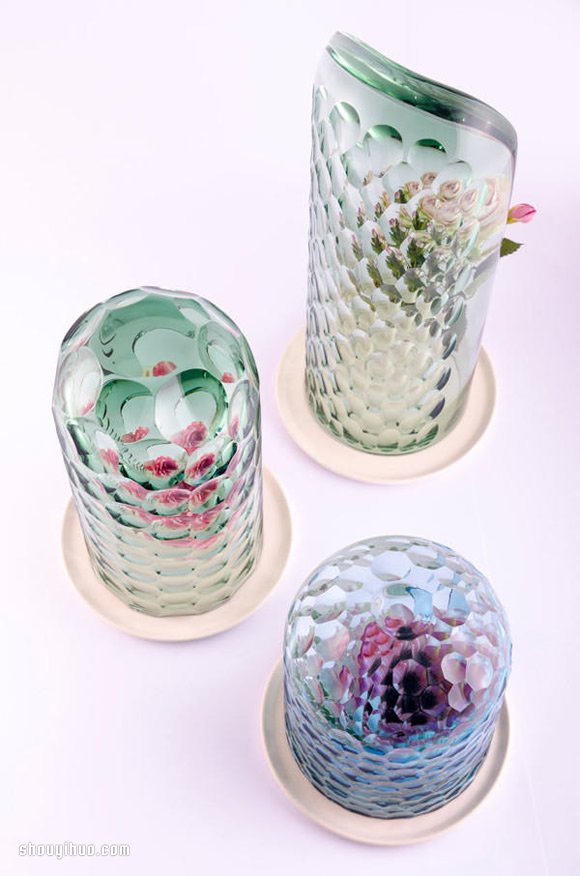 散發(fā)朦朧文藝美感 OP-vase手工玻璃花罩 -  rpnrmr.com