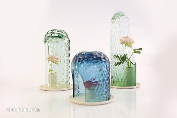 散發(fā)朦朧文藝美感 OP-vase手工玻璃花罩 -  rpnrmr.com