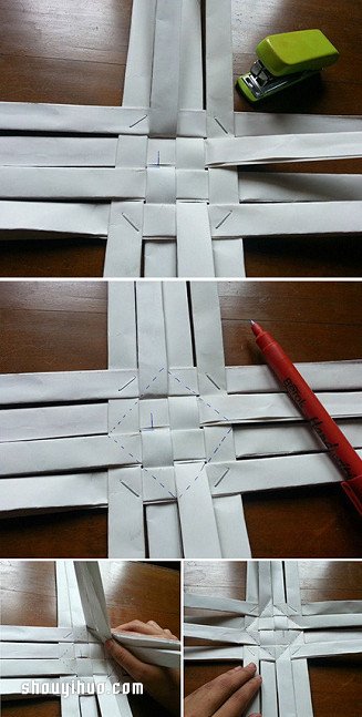 紙條編收納筒/筆筒的方法詳細(xì)步驟圖 -  rpnrmr.com