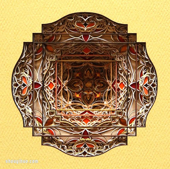 饒富異域風(fēng)情的的精美紙雕作品欣賞 -  rpnrmr.com