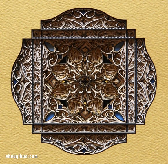 饒富異域風(fēng)情的的精美紙雕作品欣賞 -  rpnrmr.com