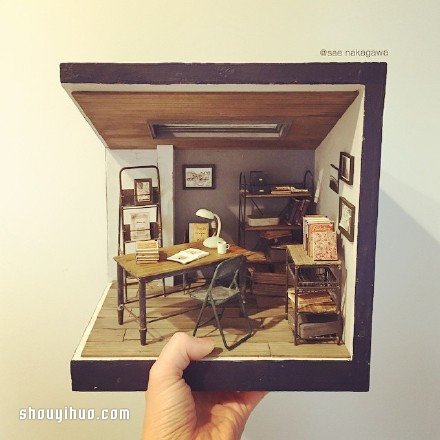 一組日本手工藝術(shù)家制作的微縮模型作品 -  rpnrmr.com