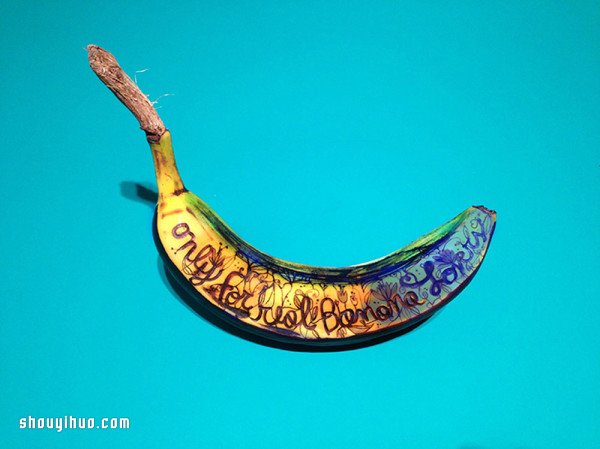 香蕉創(chuàng)意DIY，變身超越食物范疇的藝術(shù)品 -  rpnrmr.com