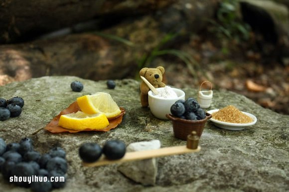呆萌小熊教你學(xué)做手工藍(lán)莓果醬，好治愈！ -  rpnrmr.com