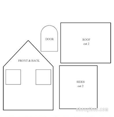 娃娃屋的制作方法 可愛小房子模型手工DIY -  rpnrmr.com