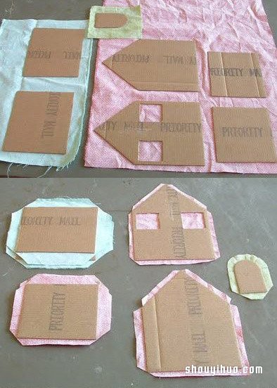 娃娃屋的制作方法 可愛小房子模型手工DIY -  rpnrmr.com