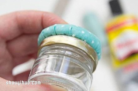 廢棄玻璃罐D(zhuǎn)IY制作可愛針插的方法步驟 -  rpnrmr.com
